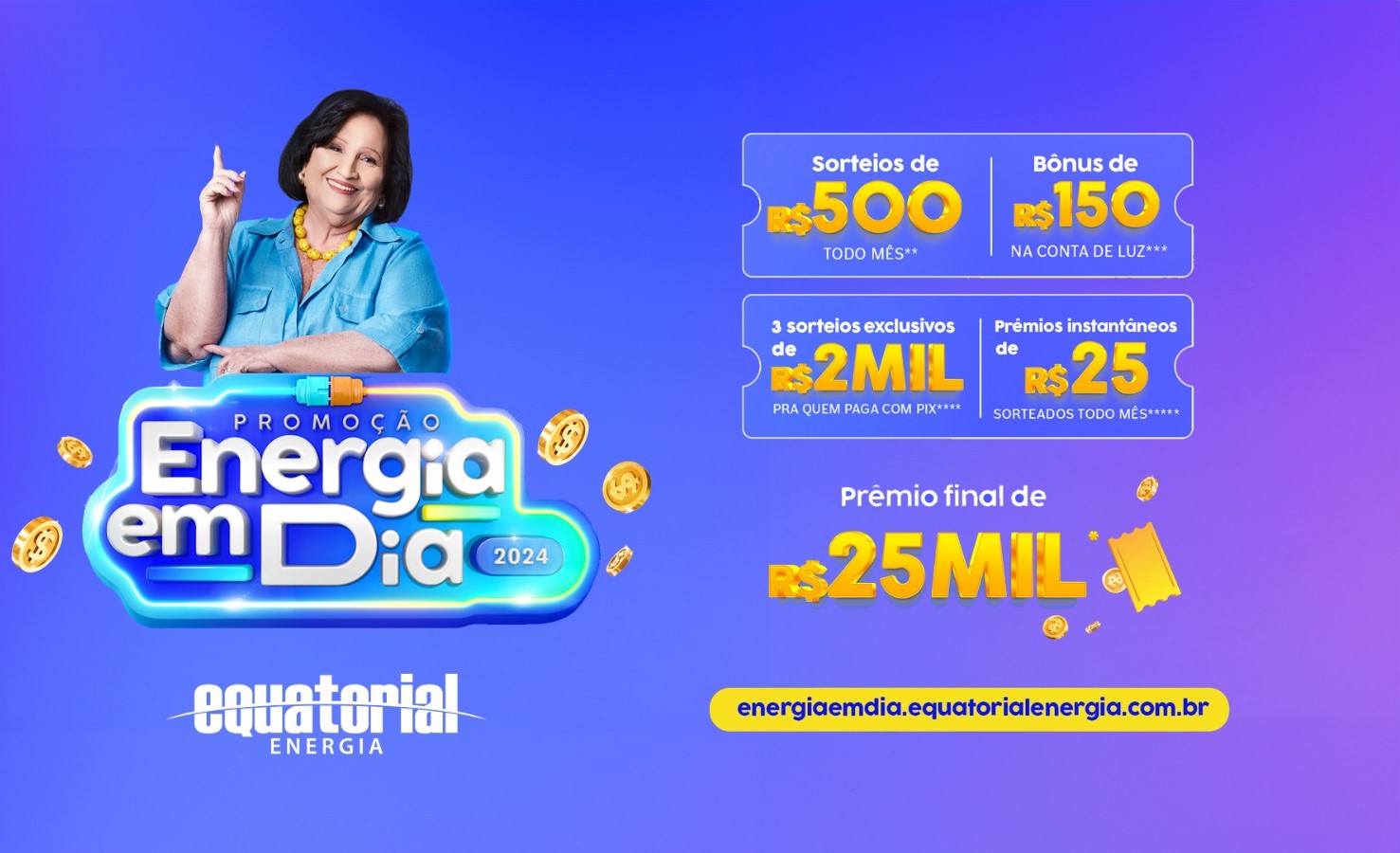 Equatorial lança promoção Energia em Dia Oeste Goiano