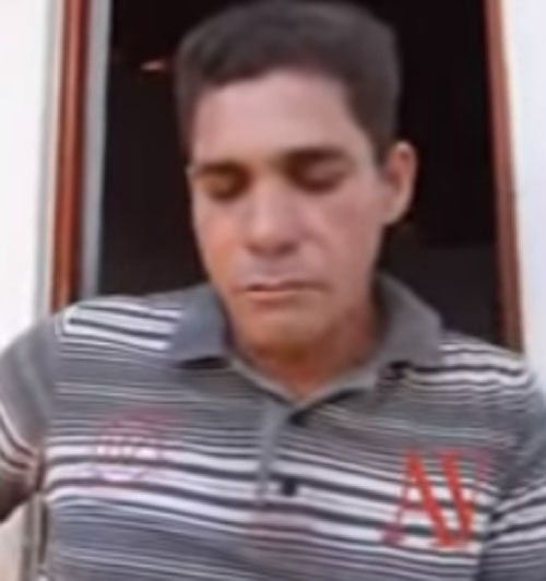 Valter Ferreira da Silva em foto de 2014, quando foi preso por engano pela primeira vez
