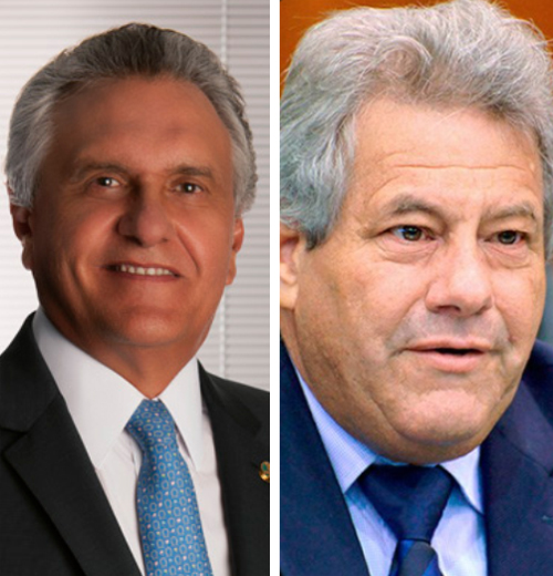 Caiado e Luiz do Carmo: Governador e senador numa articulação por verba da Codevasp para Goiás