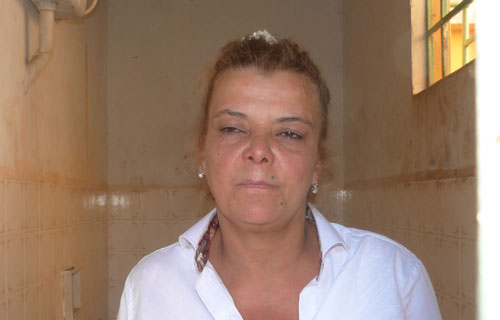 Katia Helena: presa por furto em supermercado