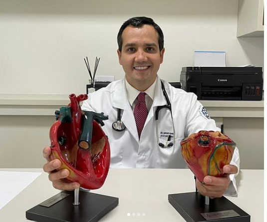 Sergio Barros é especialista em cardiologia e eletrofisiologia