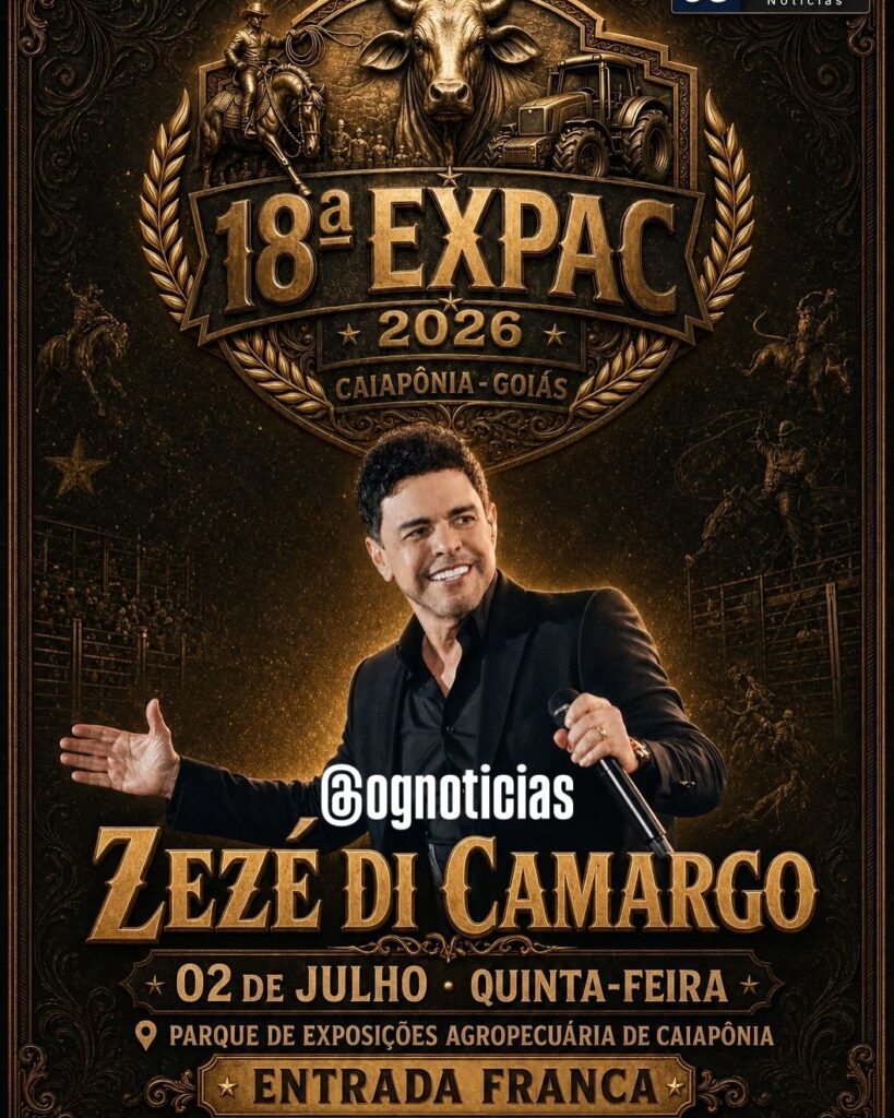 Expac 2026 em Caiapônia promete shows e grande público - Oeste Goiano